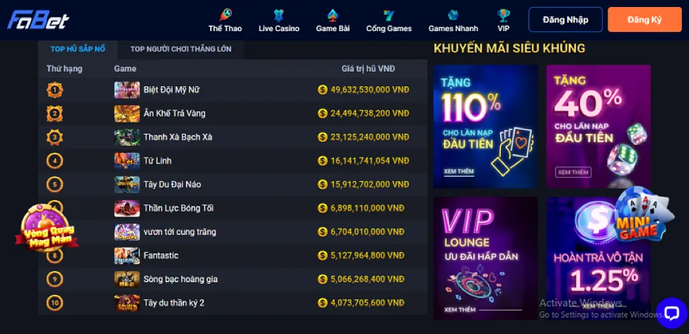 Chương trình VIP ngoi sao.net 2018